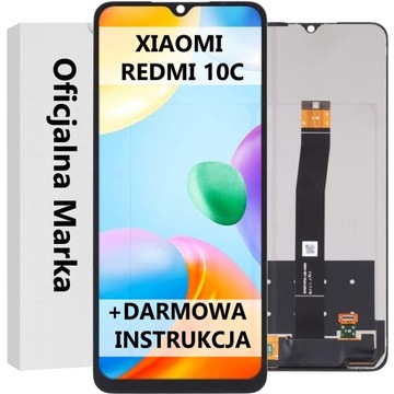 WYŚWIETLACZ EKRAN LCD DO XIAOMI REDMI 10C + DARMOWA INSTRUKCJA