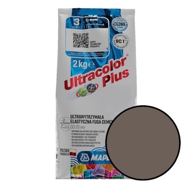 Fuga Ultracolor Plus 2 kg kolor 136 brunatny MAPEI