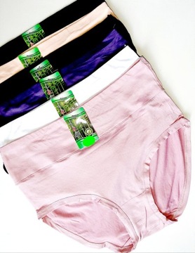 C&R ТРУСИКИ бамбуковые высокие со вставкой 5XL/6XL ДЛЯ БЕРЕМЕННОСТИ