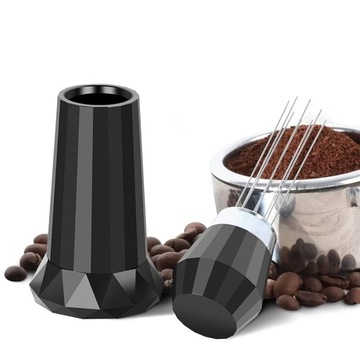 IGŁĄ DO KAWY MIESZADŁO DO ESPRESSO Z UCHWYTEM Z ALUMINIUM