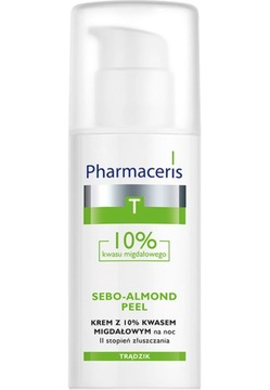 Krem 10 % kwas migdałowy Pharmaceris T na noc