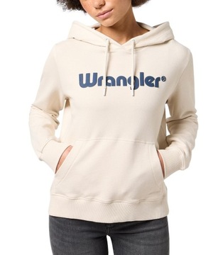 Bluza Wrangler REGULAR HOODIE 112350335 Vintage White S