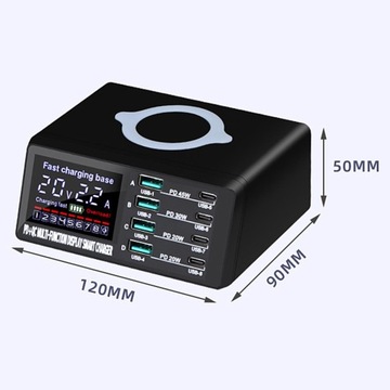 Быстрое зарядное устройство USB мощностью 110 Вт, 8 портов, многопортовый USB