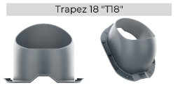 ВЕНТИЛЯЦИОННЫЙ КАМИН НА ТРАПЕЦЕИДАЛЬНОМ ЛИСТЕ Т-18 125