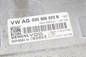 JEDNOTKA MOTORU ECU SKODA FABIA III (NJ3) 03D906023B 2014