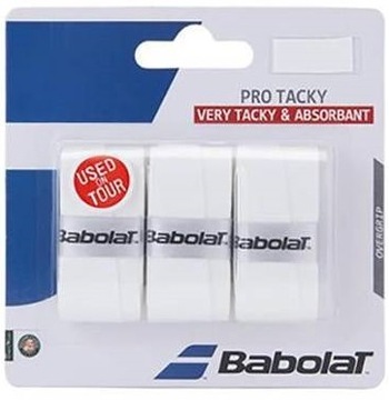 Owijki wierzchnia Babolat Pro Tacky x3 | Biały