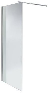 ŚCIANKA PRYSZNICOWA SZYBA WALK-IN 80 CM SZKŁO 8 MM