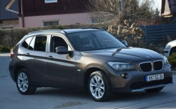 BMW X1 E84 Crossover xDrive20d 177KM 2011 BMW X1 2.0D Automat 4x4 Navi PDC Xenon Panorama Skora Sprowadzony