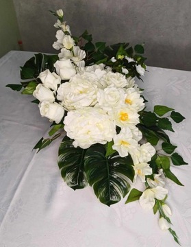 Букет, букет, украшение могилы, кладбище, надгробие