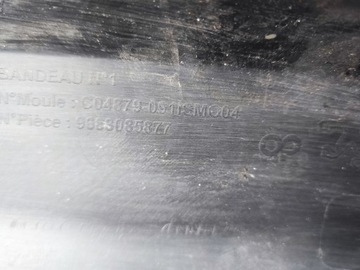 LIŠTA CLONA (KRYT) DOPLNĚNÍ NÁRAZNÍK PŘEDNÍ PEUGEOT 207 9688085877
