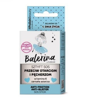 Flos-Lek Balerina sztyft SOS wit. E 20g