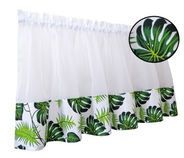 Zazdrostka nowoczesna monstera liście 100x40