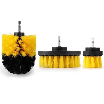 ЩЕТКИ ДЛЯ ЧИСТКИ ДЛЯ ДРЕЛЫ И ОТВЕРТКИ НАБОР 3 ШТ.