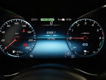 Mercedes Klasa C W205 Kombi Facelifting HYBRYDA 2.0 300 de 306KM 2020 Mercedes C 300 PHEV AMG Line multibeam LED, zdjęcie 21