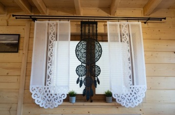 Firany gotowe panel żakard FIRANKA panel żakardowy klasyczny 160x60 EWA