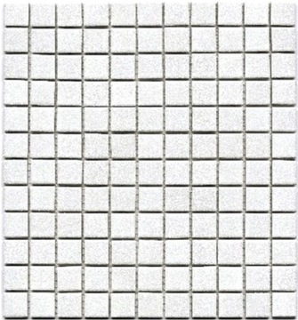 mozaika ceramiczna NA PODŁOGI kostka Kwadrat biała R10