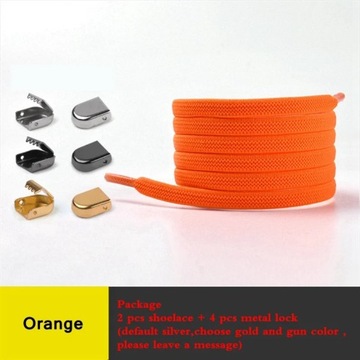 No Tie Flat Hiking Running Shoe Lace Elastic Shoelaces Outdoor Leisure