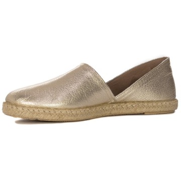 Эспадрильи Verbenas Carmen Nucleo Oro, золотистые, размер 38