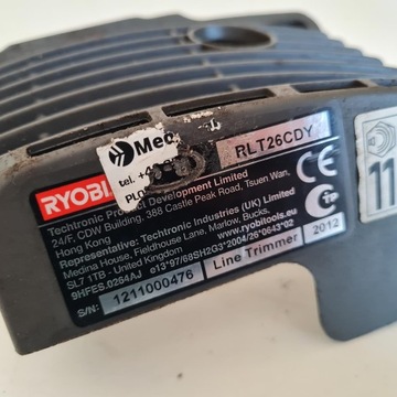 RYOBI RLT26CDY OSŁONA POKRYWA OBUDOWA