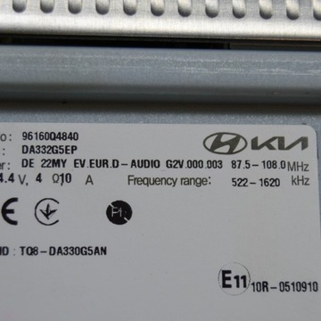 KIA NIRO 2022 DISPLEJ / OBRAZOVKA