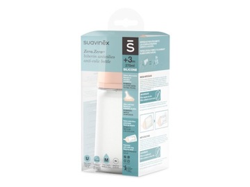 BUTELKA ZERO ŚREDNI PRZEPŁYW 270 ML M SUAVINEX