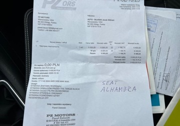 Seat Alhambra II (7N) Van 2.0 TDI 140KM 2015 Seat Alhambra 2.0TDI 140KM 7MSC Navi Klimatr.Nowe Sprzeglo Rozrzad Hamulce, zdjęcie 36