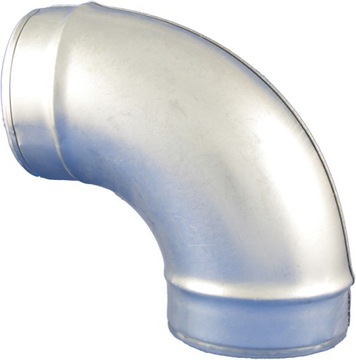 KOLANO STALOWE OCYNKOWANE TŁOCZONE ŚR. 100 mm / 90° OCYNK KANAŁ RURA FLEX