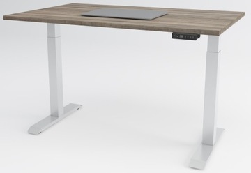 Компактный электрический стол из бука 118x80x2,5
