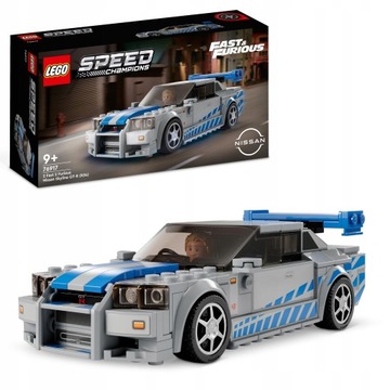 LEGO SPEED NISSAN SKYLINE GT-R R34 ZESTAW 76917 FAST&FURIOUS SAMOCHÓD LEGO