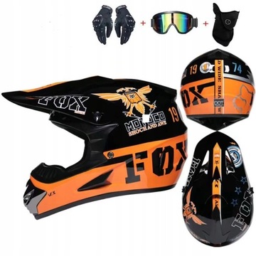 KASK MOTOCYKLOWY MOTOCROSS ENDURO OFF-ROAD