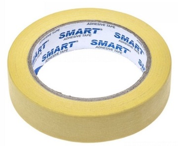 TAŚMA MALARSKA PAPIEROWA ŻÓŁTA MASKUJĄCA 30mm x 50m SMART OCHRONNA