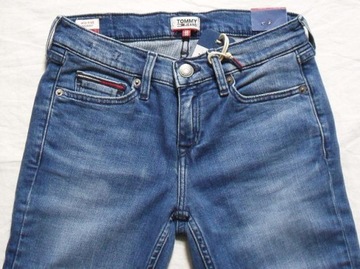 TOMMY HILFIGER JEANS spodnie NORA rurki - 27_32