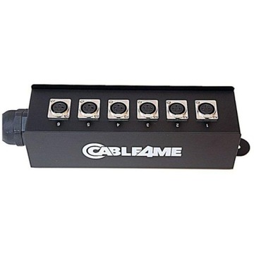 Stagebox Cable4Me multicore MC 6/10 6 kanałów 10m