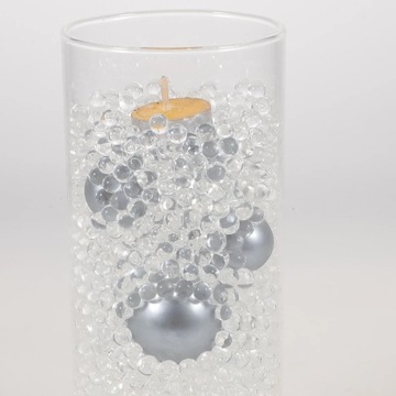 Ваза с жемчугом Круглые блестящие бусины 125 шт.