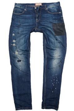 ZARA MAN VINTAGE JEANSY spodnie męskie PREMIUM 34/34 pas 90