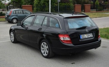Mercedes Klasa C W204 Kombi T204 1.6 180 K BlueEFFICIENCY 156KM 2009 Mercedes-Benz Klasa C 1.6B Kompresor Automat PDC Tempomat 2 KPL KOL Sprowa, zdjęcie 9