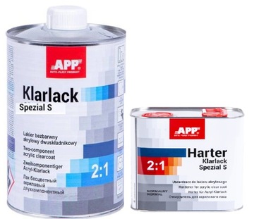 LAKIER BEZBARWNY APP SPEZIAL S 1L+UTWARDZACZ 0,5L