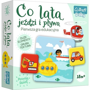 Gra Co lata, jeździ i pływa TREFL 02060