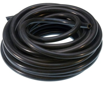 WĄŻ PRZEWÓD PODCIŚNIENIA SILIKONOWY TURBO VACUM BOOST 6mm czarny