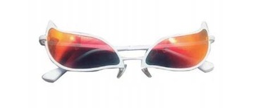 Donquixote Doflamingo okulary Cosplay Anime z PVC
