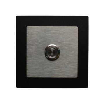 Кнопка входа-выхода, домофон, светодиодная дверь, 10х10 INOX, нержавеющая сталь