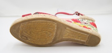 Desigual damskie sandały espadryle na koturnie 41 ( 26,2 cm)