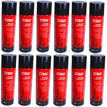 12X ZMYWACZ ODTŁUSZCZACZ DO HAMULCÓW SPRZĘGIEŁ TRW Brake Cleaner