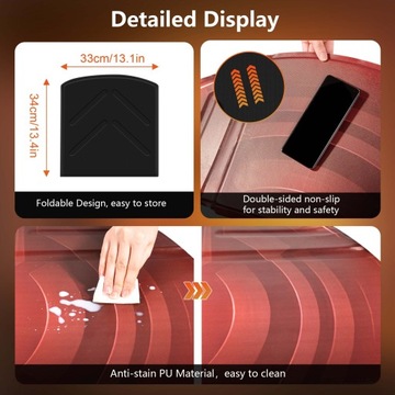 FOLDABLE VR MAT FOR META QUEST 3/PS VR2 ANTI FATIGUE ANTI-SLIP LARGE MAT