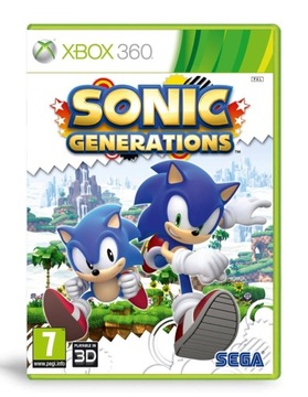 SONIC GENERATIONS - Xbox 360 - PŁYTA