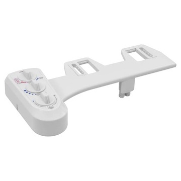 ПОСАДКА ДЛЯ ЧИСТКИ ТУАЛЕТА С ФУНКЦИЕЙ БИДЕ, ДВОЙНАЯ НАСАДКА ДЛЯ ГОРЯЧЕЙ И ХОЛОДНОЙ ВОДЫ