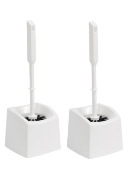 Szczotka do WC czyszczenia 2 szt. toalet sedesu mycia biała 38755