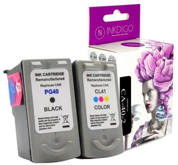 TUSZE DO CANON PG40 XL CL41 XL NOWE IP1800 IP1900