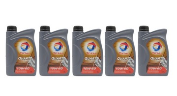 Olej Total QUARTZ RACING 10W60 5x 1L