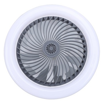 LAMPA SUFITOWA ŻYRANDOL LED Z WIATRAKIEM WENTYLATOR SUFITOWY Z OŚWIETLENIEM